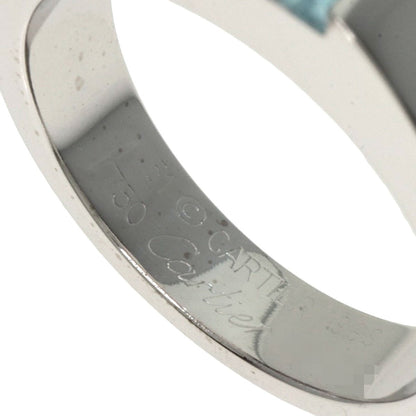 Cartier Tank Aquamarine #51 Ring K18 White Gold