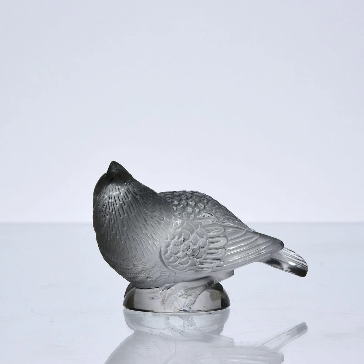 Ren Lalique, 1930 Art Deco sculpture "Chardonneret Moqueur" Vintage Antique