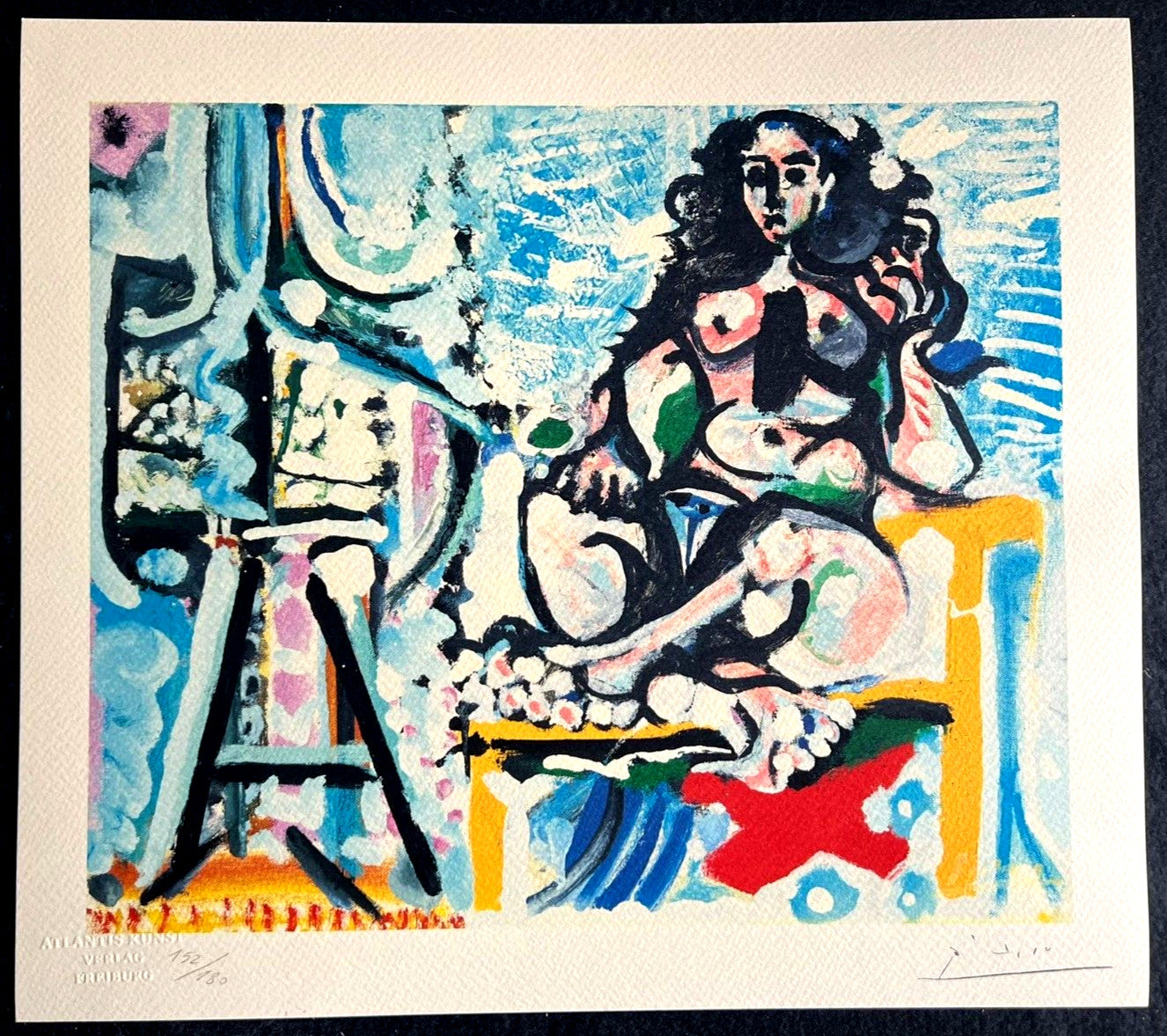 Pablo Picasso - Lithograph Signed Coa - Hand Numbered