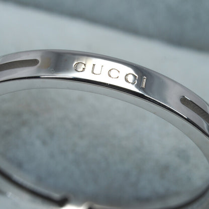 Gucci Ring Infinity Japan Limited Edition Us5-5.25 18K 750 White Gold