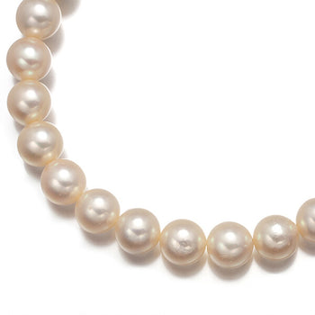 Tasaki Necklace Akoya Pearl Pearl 7.5-8.0Mm Silver