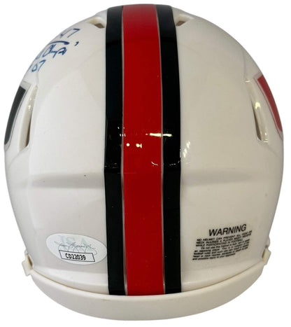 Michael Playmaker Irvin Autographed University Of