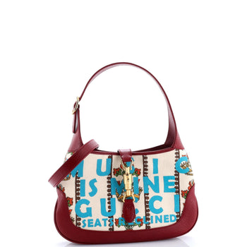 Gucci 100 Jackie 1961 Hobo Limited Edition Canvas Small