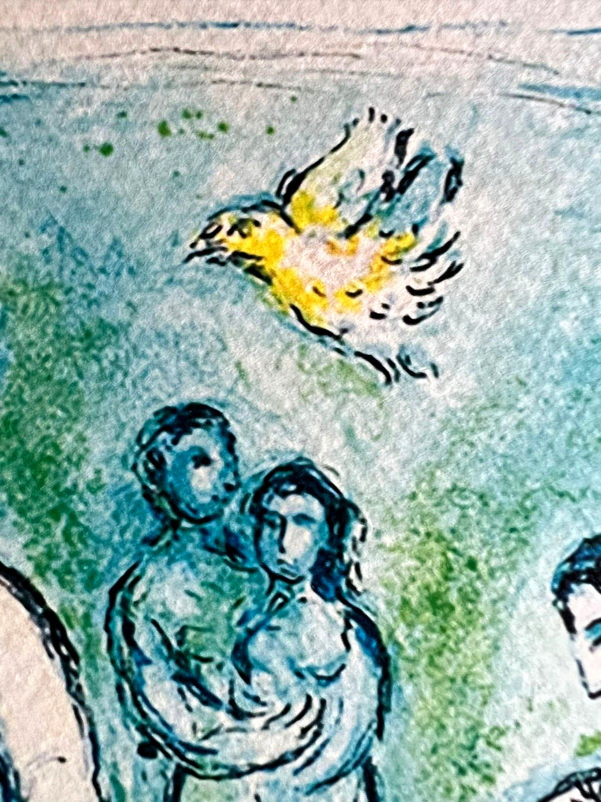 Marc Chagall Lithograph Coa Signed Hand Numbered Crayon Limited Museum