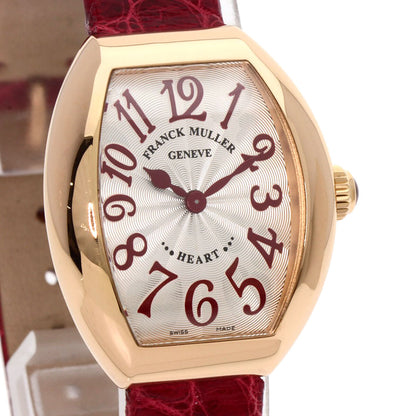 Franck Muller Heart To Heart Watches 5002Sqz K18 Pink Gold/Leather Ladies