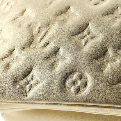 Louis Vuitton Coussin Pochette Monogram Embossed Lambskin
