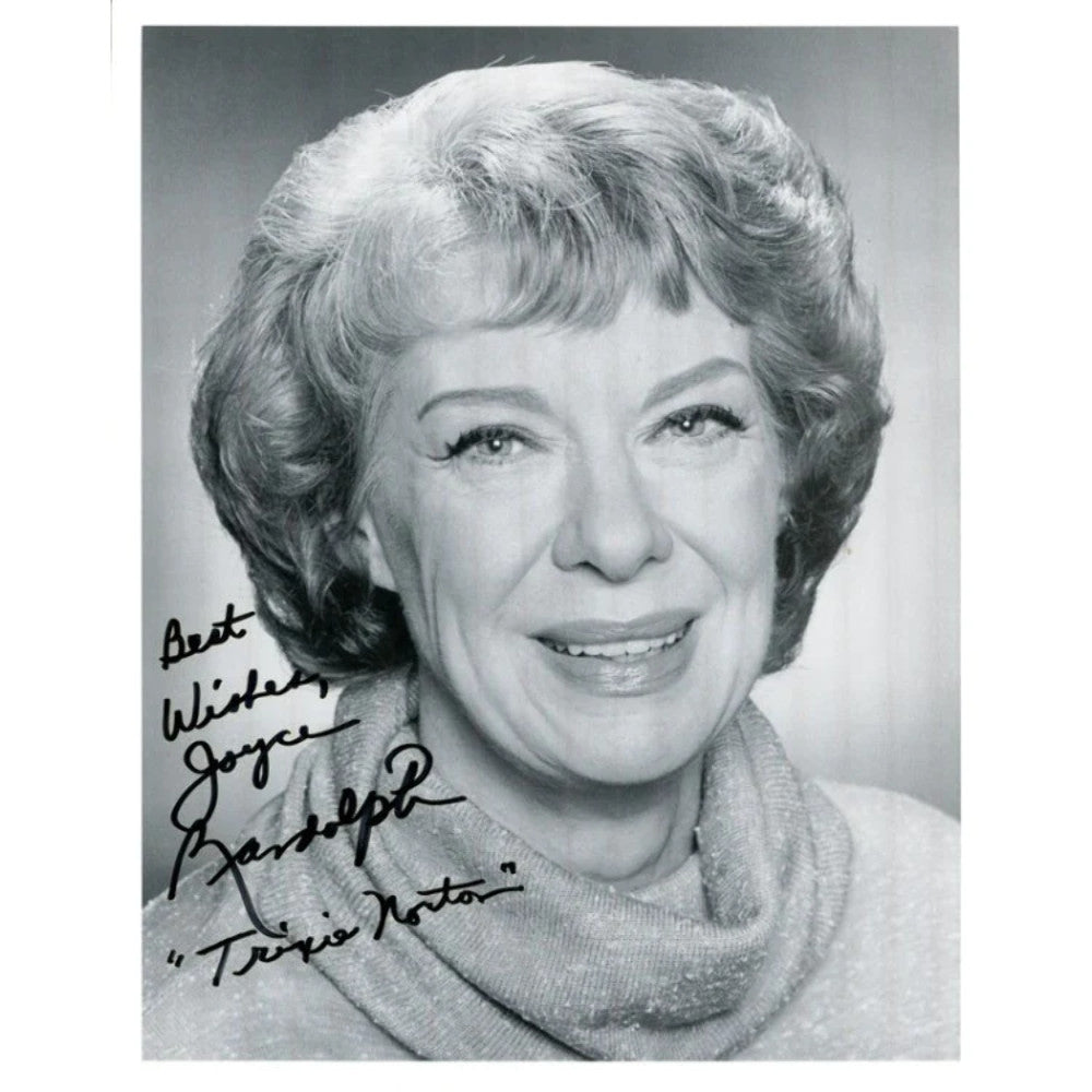 Joyce Randolph Autographed 8X10 Photo