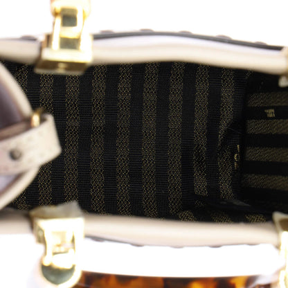 Fendi Sunshine Shopper Tote Leather Mini