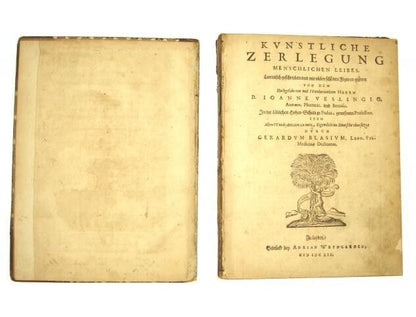 Syntagma Anatomicum Rare 17Th Medical Anatomy