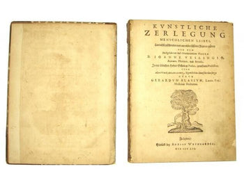 Syntagma Anatomicum Rare 17Th Medical Anatomy