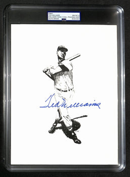 Ted Williams Signed/Auto 8X10 Photo/Print Red Sox