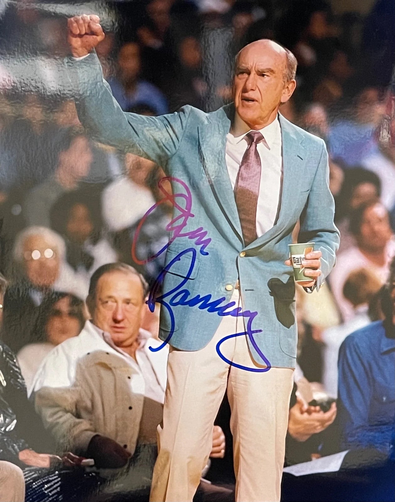 Jack Ramsay Autographed 8X10 Basketball Photo
