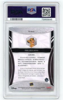 Simba (Cub) 2023 Kaskawow Disney 100 #61 Card (Psa)
