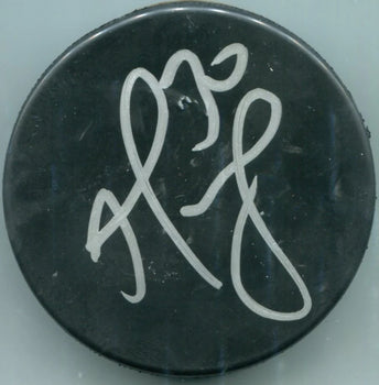 Matt Murray Autographed Black Hockey Puck (Jsa)
