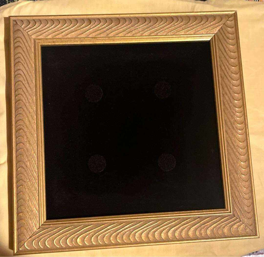 Andy Lakey - Archangel Michael Original Textured Painting On Wood Signed Framed