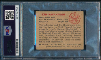 Ken Kavanaugh Signed/Autographed 1950 Bowman Card