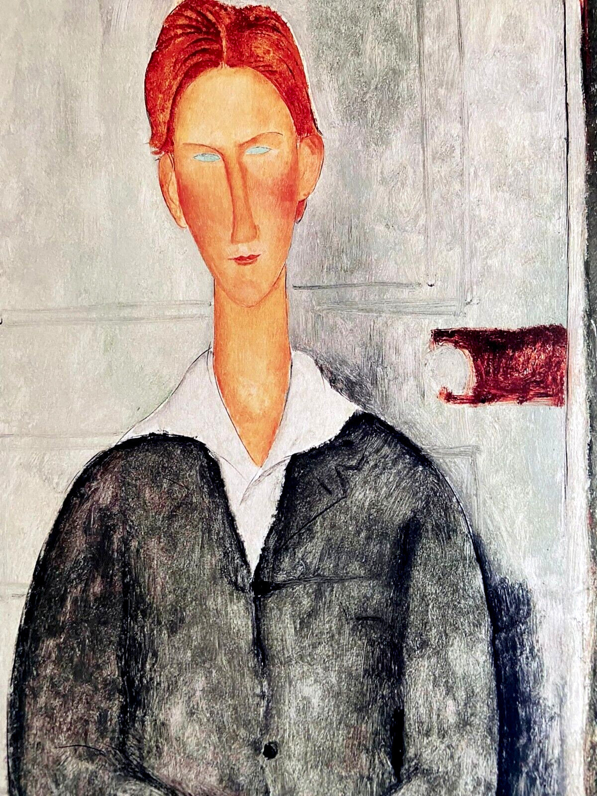 Amedeo Modigliani 1952 Coa Quadriennale Signed Op (Egon Schiele)