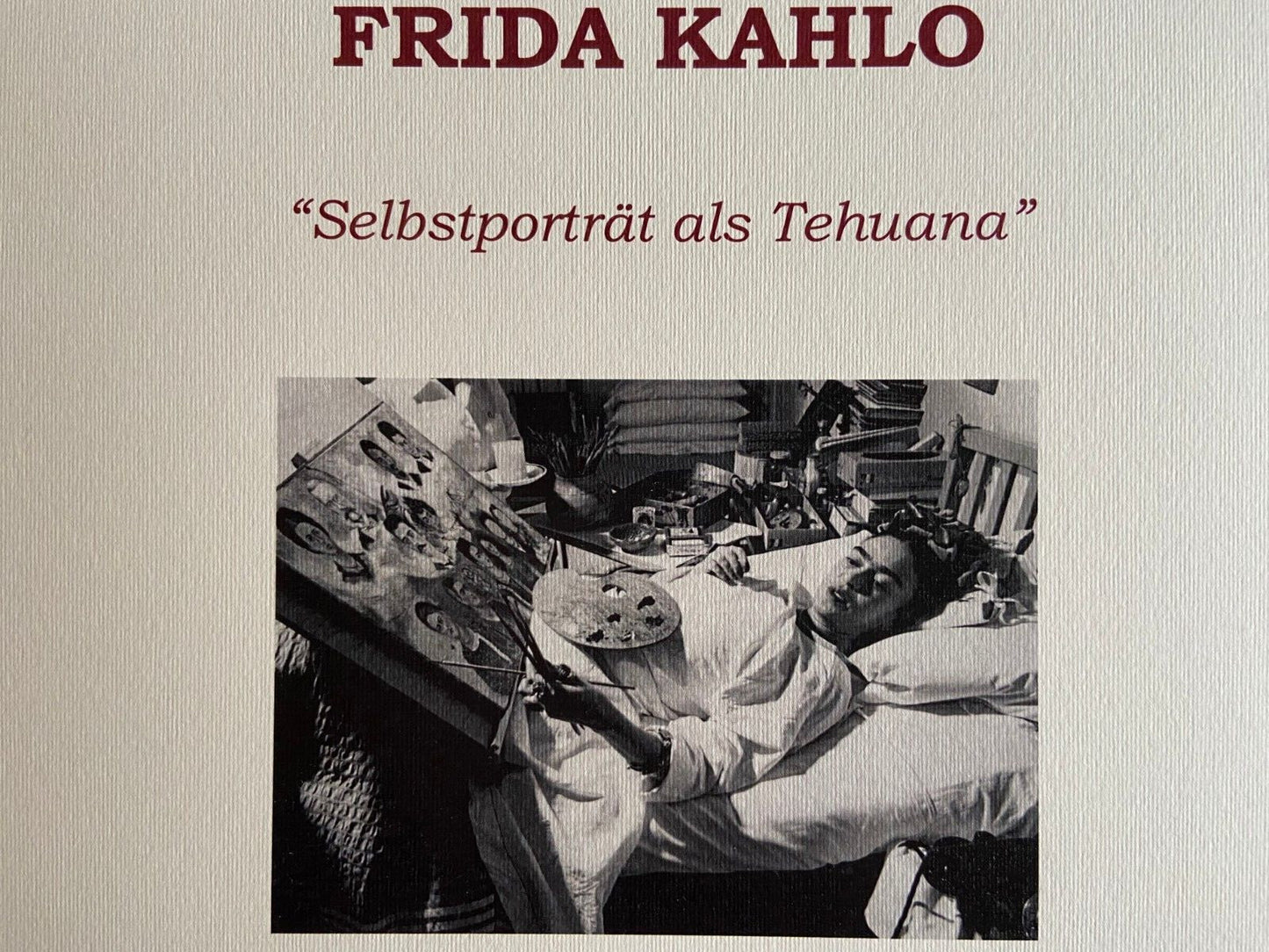 Frida Kahlo Lithograph 275Ex