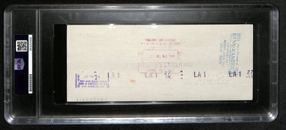 Al Davis Hof Signed/Autographed 8.5X3.5 Bank
