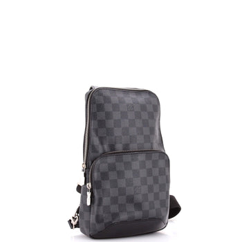 Louis Vuitton Avenue Sling Bag Damier Graphite
