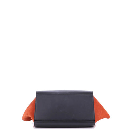 Celine Tricolor Trapeze Bag Leather Small