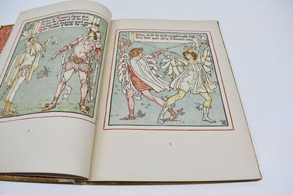 Walter Crane "Queen Summer Or The Journey Of The Lily And The Rose" 1891 English
