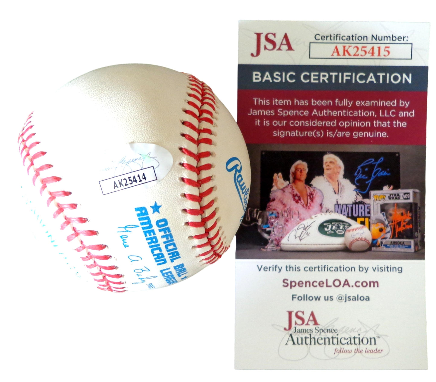 Willie Young Autographed Onl Baseball Negro