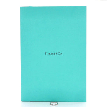 Tiffany & Co. Harmony Solitaire Ring Platinum And Pave Diamonds With Rbc Diamond