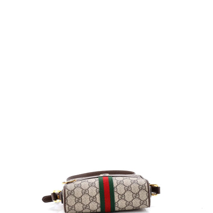 Gucci Ophidia Shoulder Bag Gg Coated Canvas Mini