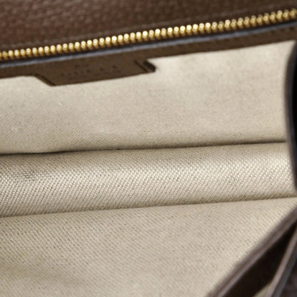 Gucci Ophidia Flap Top Handle Bag Jumbo Gg Canvas Small