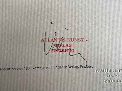 Jean-Michel Basquiat Lithograph Coa Signed Stamp