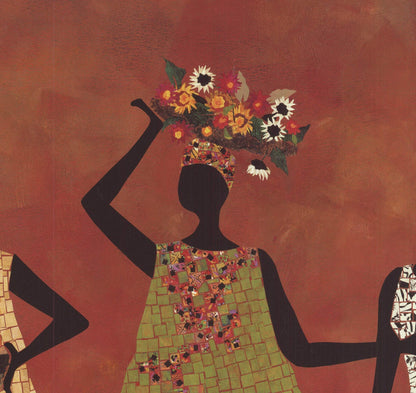 Charleen Martin Three Sisters " Offset Lithograph