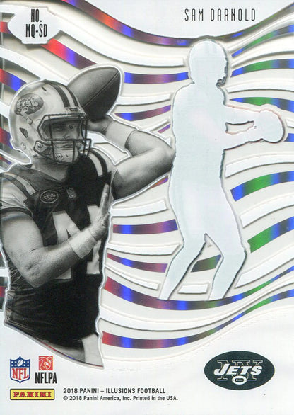 Sam Darnold 2018 Panini Illusions Mystique Rookie Card