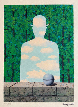 Ren Magritte Lithograph Coa Signed Numbered Hand Limited