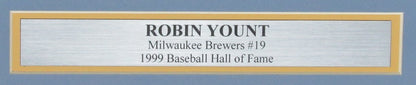 Robin Yount Hof Autographed 16X20 Photo Milwaukee