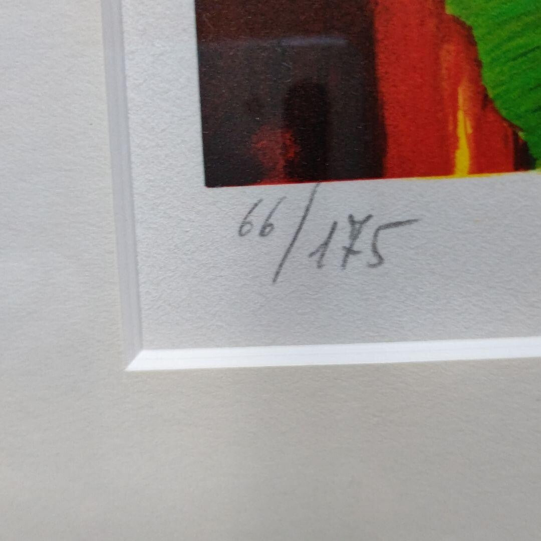 Gerard Le Nalbaut (1946 Lorient) Original Lithograph Signed Framed Numbered