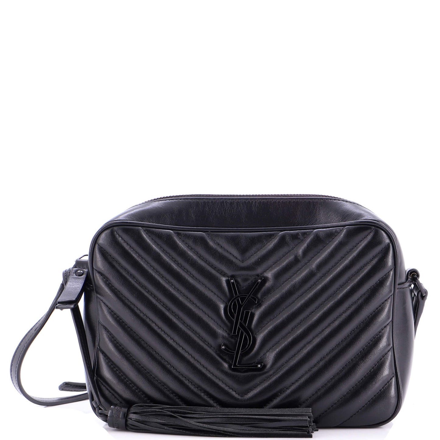 Saint Laurent Lou Camera Bag Matelasse Chevron Leather Small