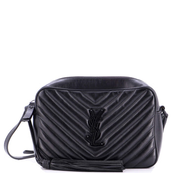 Saint Laurent Lou Camera Bag Matelasse Chevron Leather Small
