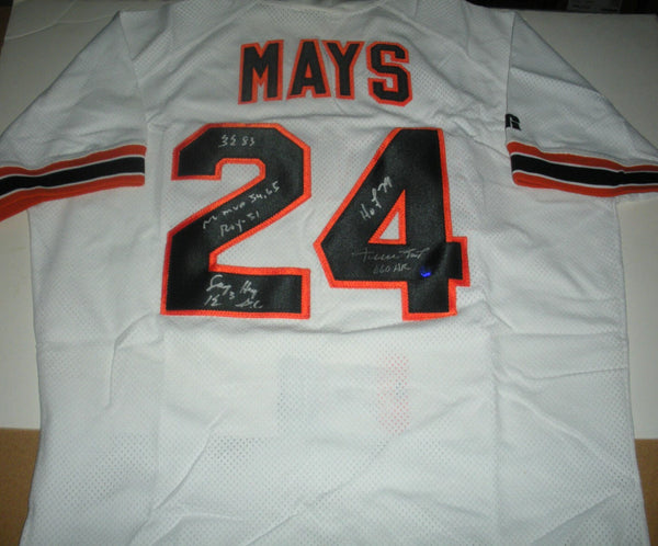 Willie Mays Sanfrancisco Mays Holo/Coa Signed