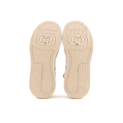 Gucci Chunky B Sneakers Gg Embossed Perforated Leather