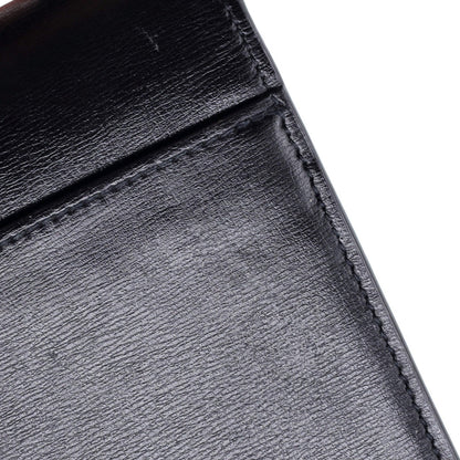 Saint Laurent Sunset Top Handle Chain Wallet Leather