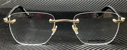 MONT BLANC MB0274O 001 Black Men's Large 53 mm Eyeglasses