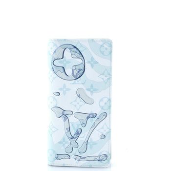 Louis Vuitton Brazza Wallet Limited Edition Aquagarden Monogram Canvas