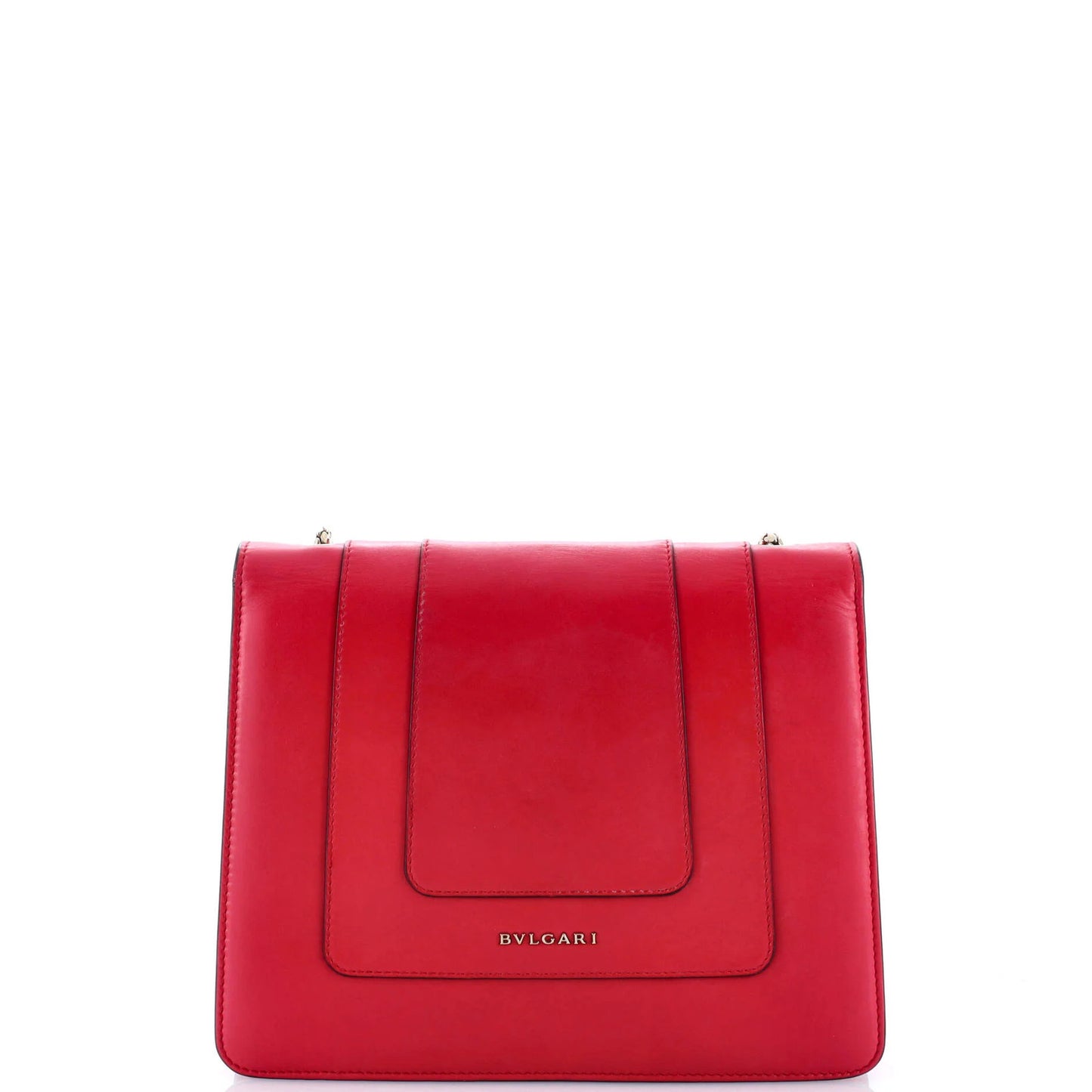 Bvlgari Serpenti Forever Square Shoulder Bag Leather Medium