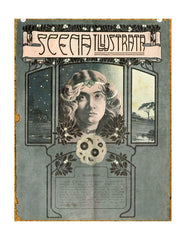 Scena Illustrata Arts Literature Music Theatre Cover Woman 7 1932