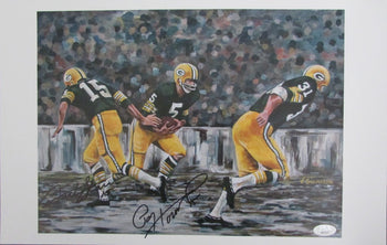 Bart Starr/Paul Hounung Packers Dual-Signed/Auto