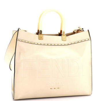 Fendi Sunshine Shopper Tote Leather Medium