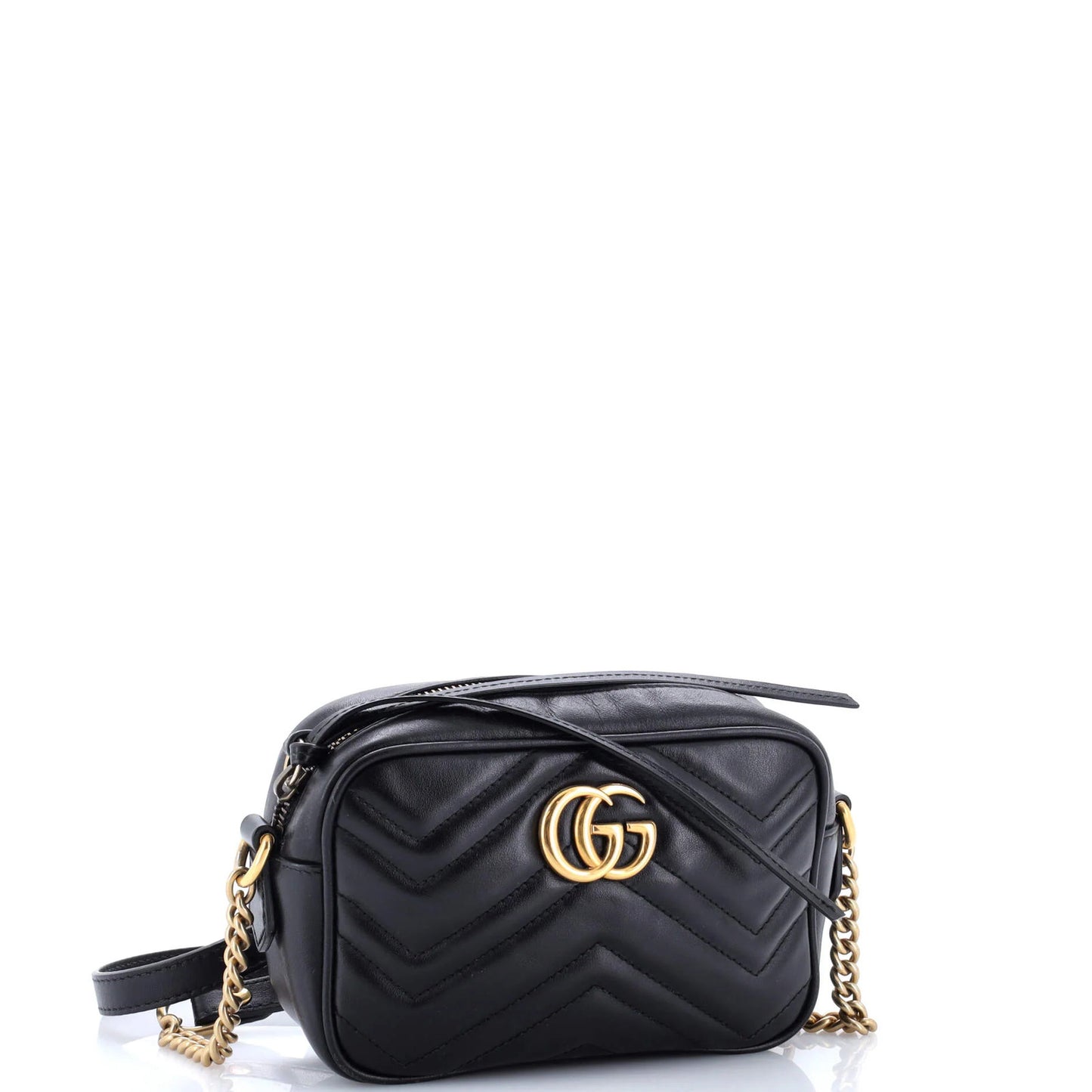 Gucci Gg Marmont Shoulder Bag Matelasse Leather Mini