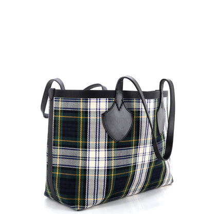 Medium Burberry Reversible Giant Tote Vintage Check Canvas