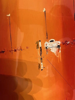 Patrick Rousseau (Us) My New Car Original Oil
